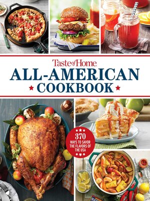 cover image of Taste of Home All-American Cookbook